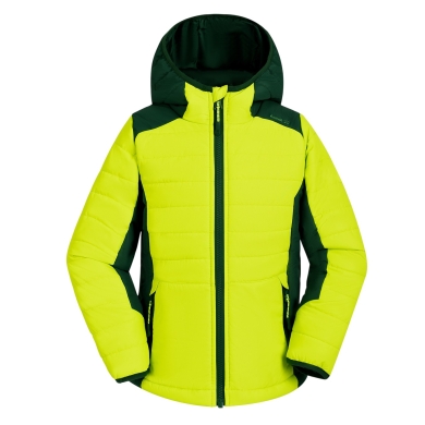 Kamik Steppjacke Nell (Ganzjahresjacke, winddicht, reflektierend) gelb/grün Jungen